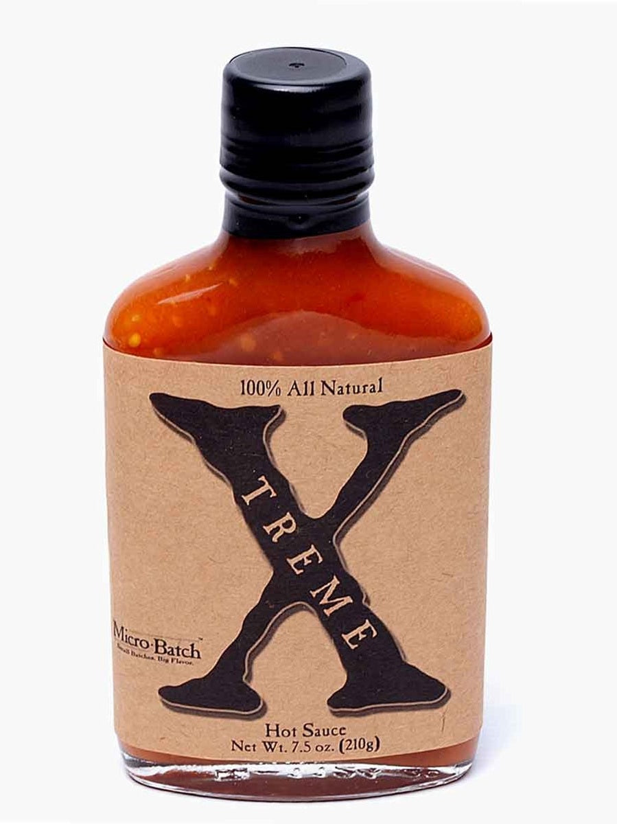 Hot Sauce Xtreme 100% All natural Micro Batch 7.5 oz BIG Flask Heat 8