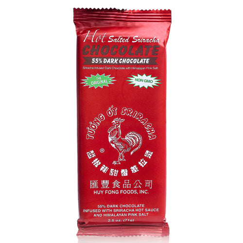 Hot Salted Sriracha Chocolate 55% Dark Chocolate - 71g