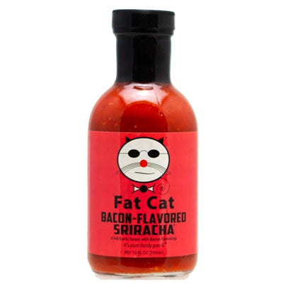 Hot sauce Fat Cat Bacon Flavored Sriracha Heat 5 $12.48