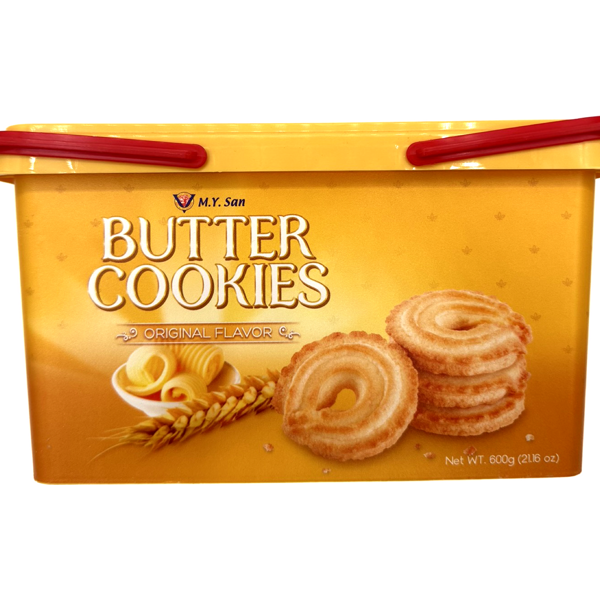M.Y. San - Butter Cookies - Original Flavor - TUB - 600 G