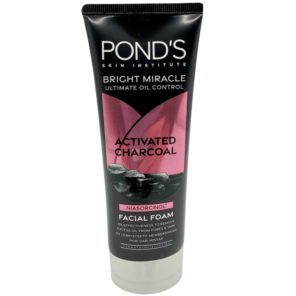 Pond's - Bright Miracle - Activated Charcoal - Ultimate Oil Control - Facial Foam - 100 G