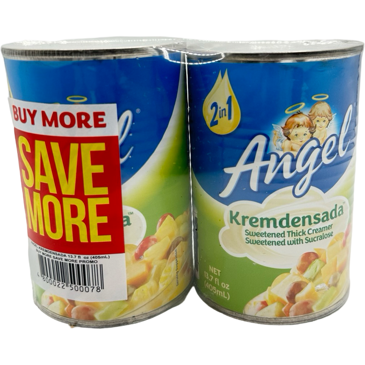 Angel - Kremdensada - Sweetened Thick Creamer - Value Pack - 2x 405 ML