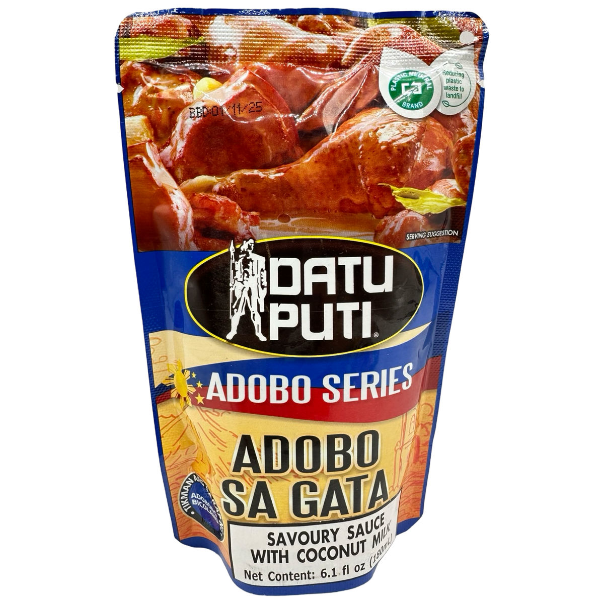Datu Puti - Adobo Series - Adobo Sa Gata - 180 ML