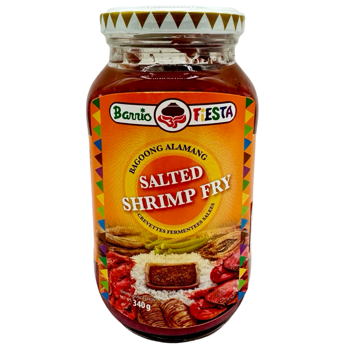 Barrio Fiesta - Salted Shrimp Fry - 340 G