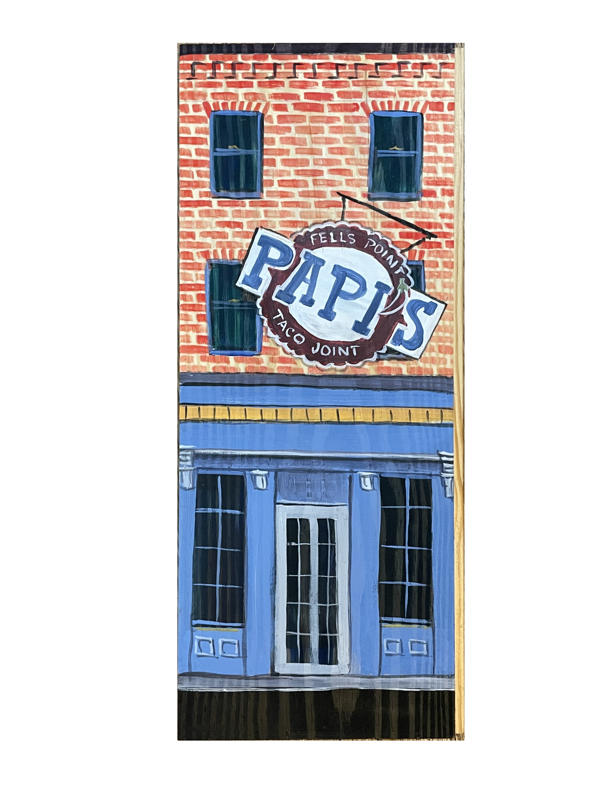 Linda Amtmann Wooden Planks- Papi's