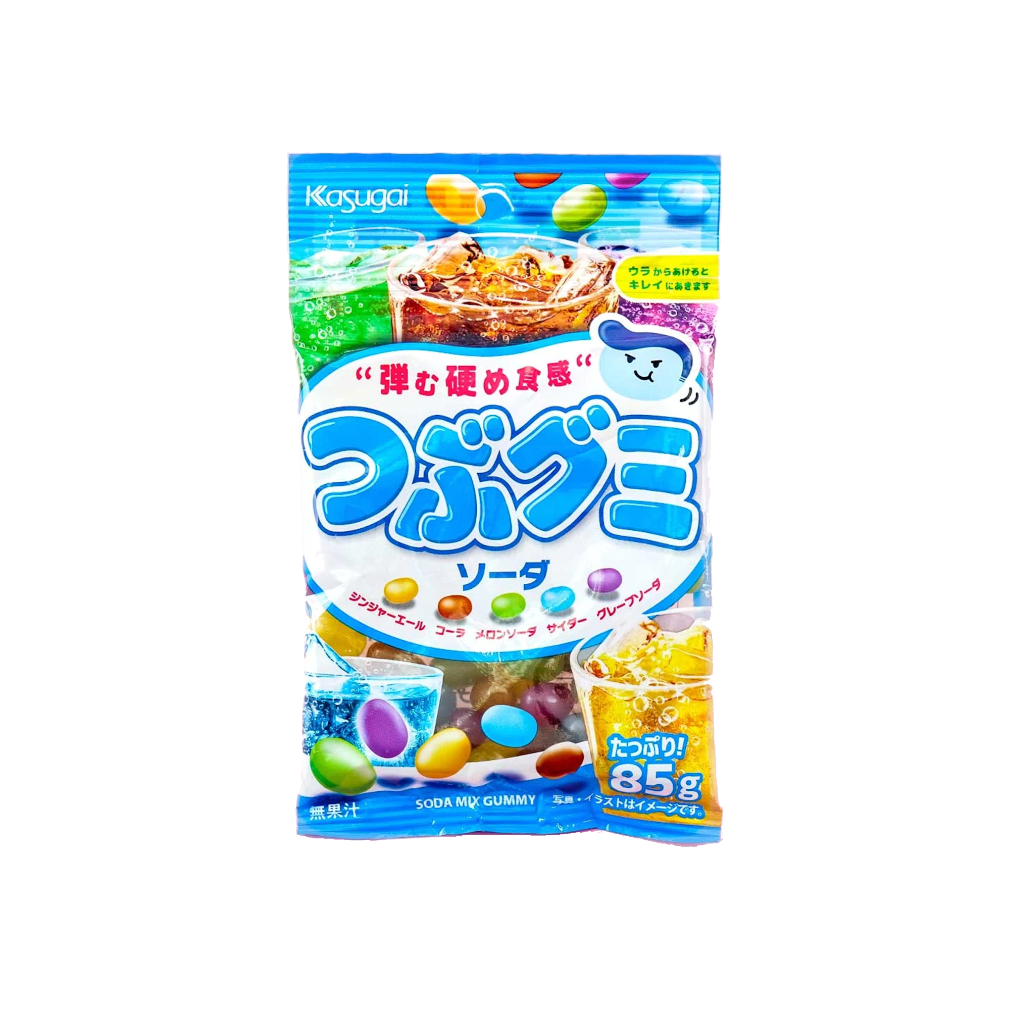 Kasugai Tsubu Soda Gummy (Japan)