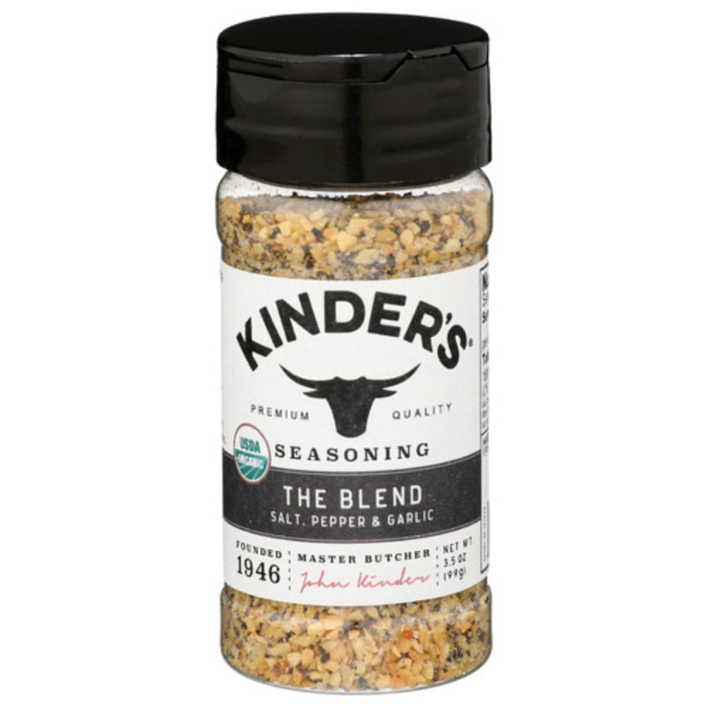 Kinder's - Seasoning The Blend Salt, Pepper & Garlic, 3.5 Oz