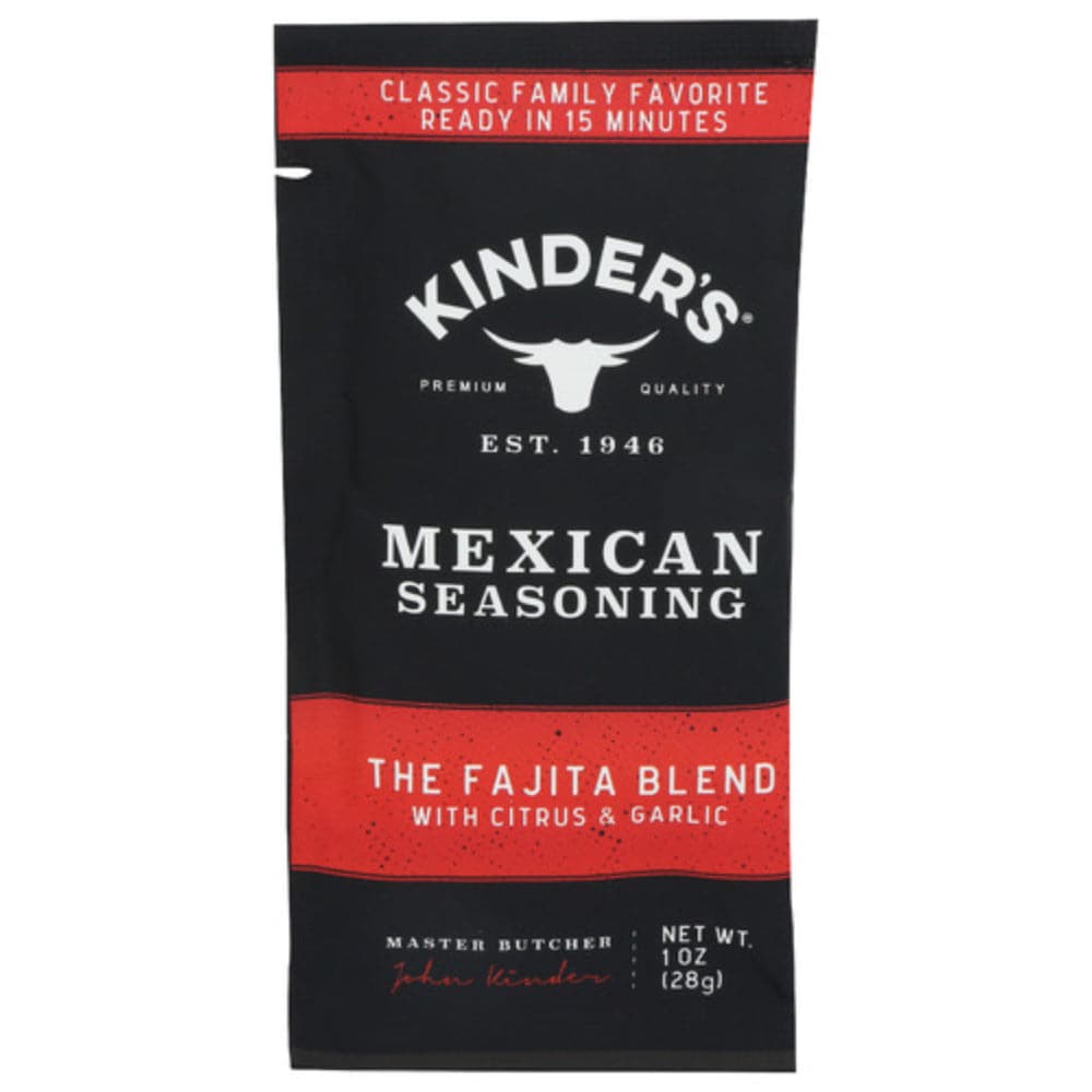 Kinder's - The Fajita Blend Seasoning, 1 Oz - (Pack of 15)