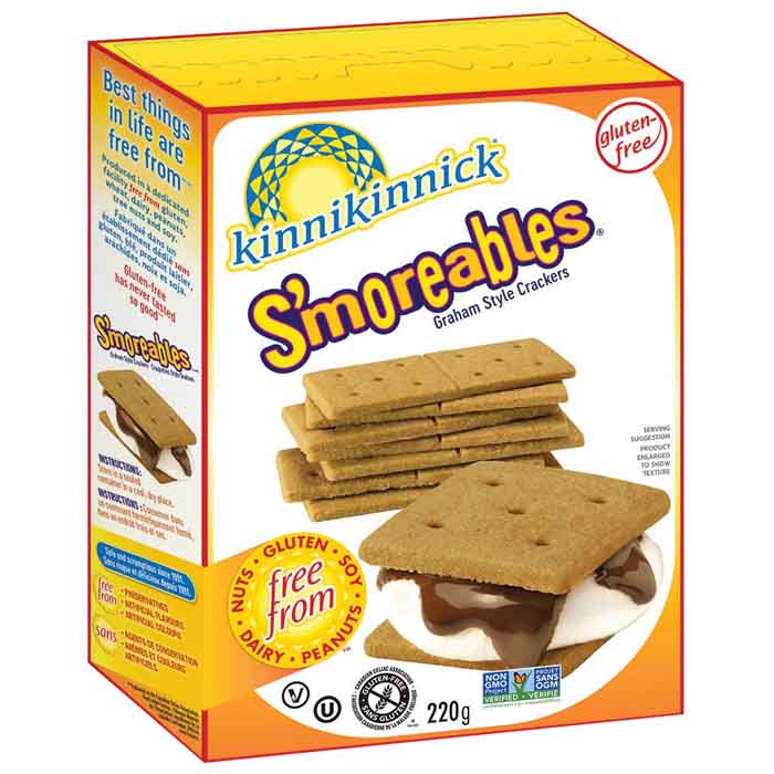 Kinnikinnick Foods - S'moreables Graham Style Crackers | Buy Now!