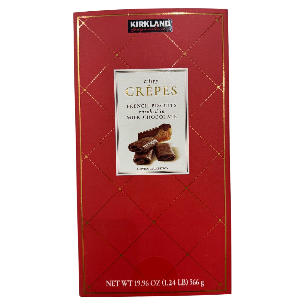 Kirkland Crispy Crepes French Biscuits Milk Chocolate 19.96oz