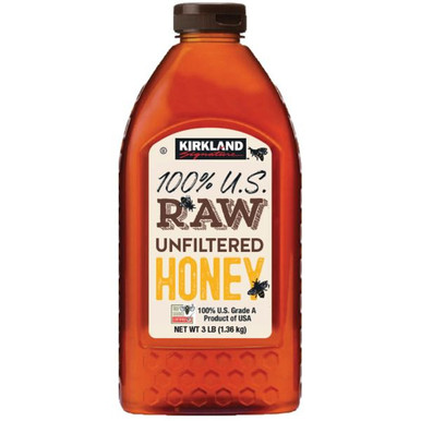 Kirkland 100% U.S. Raw Unfiltered Honey, 48 oz.