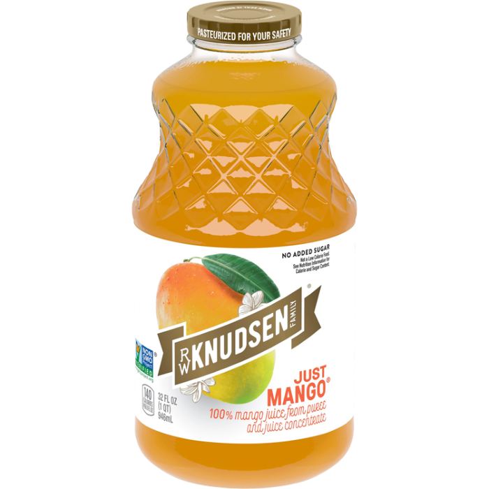 Knudsen Mango Juice: Best Choice for a Fruity Drink