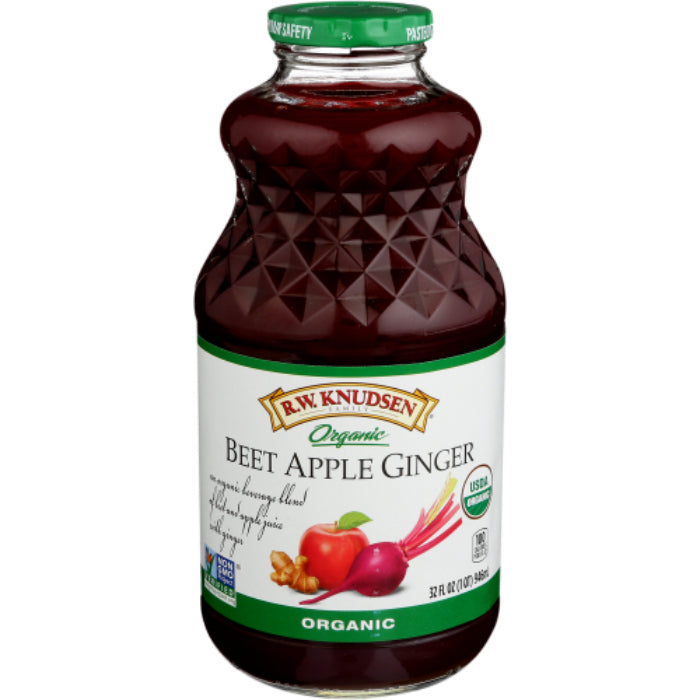 Knudsen – Apple Ginger Beet Juice, 32 fl oz | Pack of 6