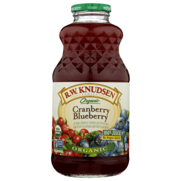 Knudsen – Cranberry Blueberry Juice, 32 fl oz | Pack of 6