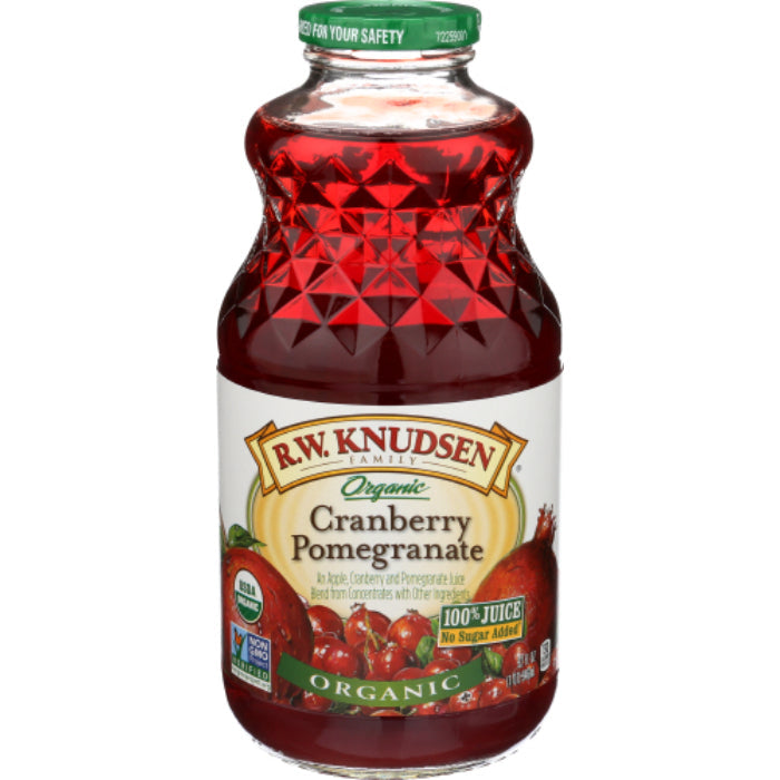 Knudsen – Cranberry Pomegranate Juice, 32 fl oz | Pack of 6