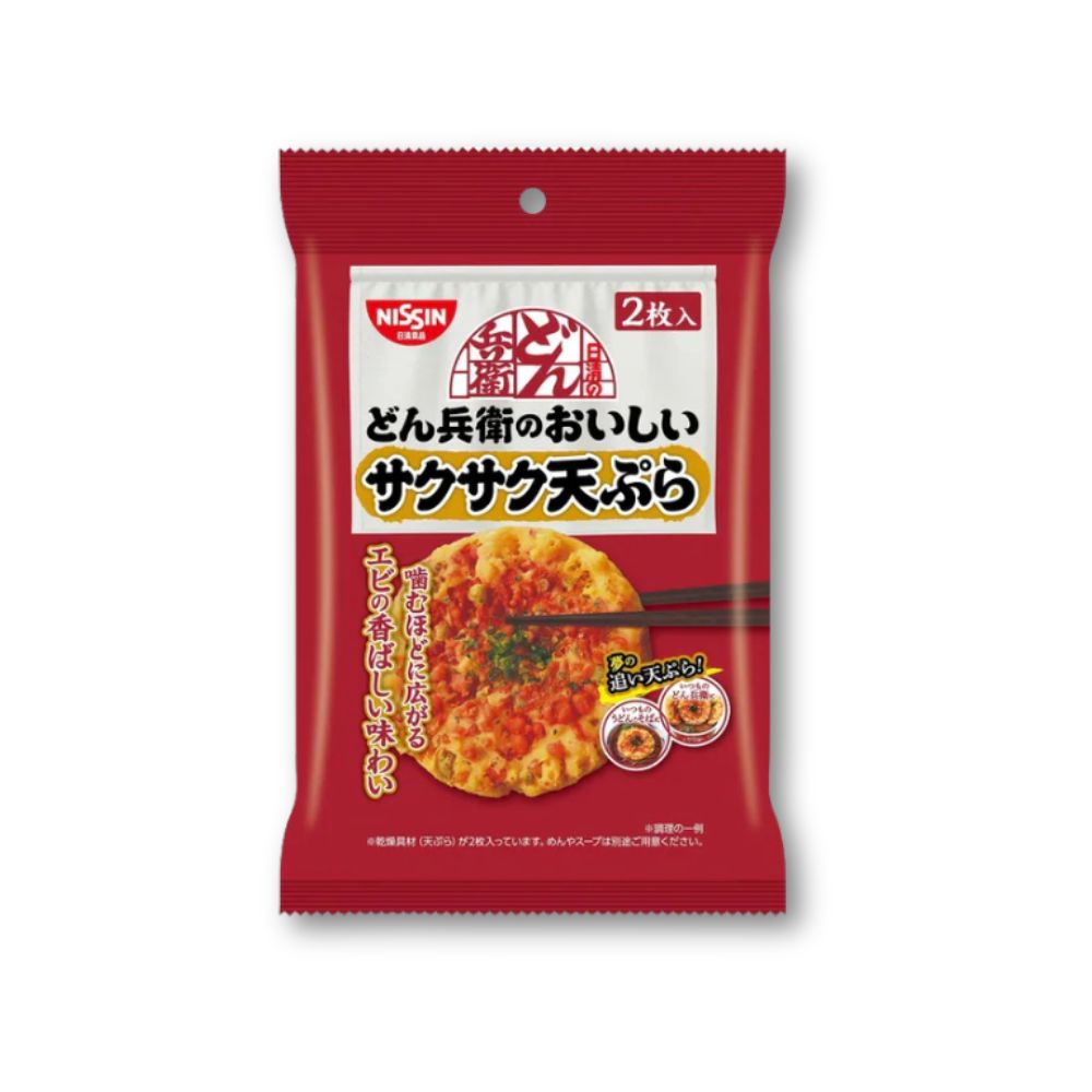 Nissin - Donbei Delicious Crispy Tempura (2 pieces)