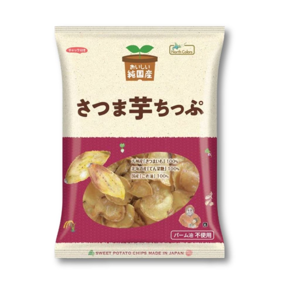 North Colors Additive-free Potato Chips - Sweet Potato