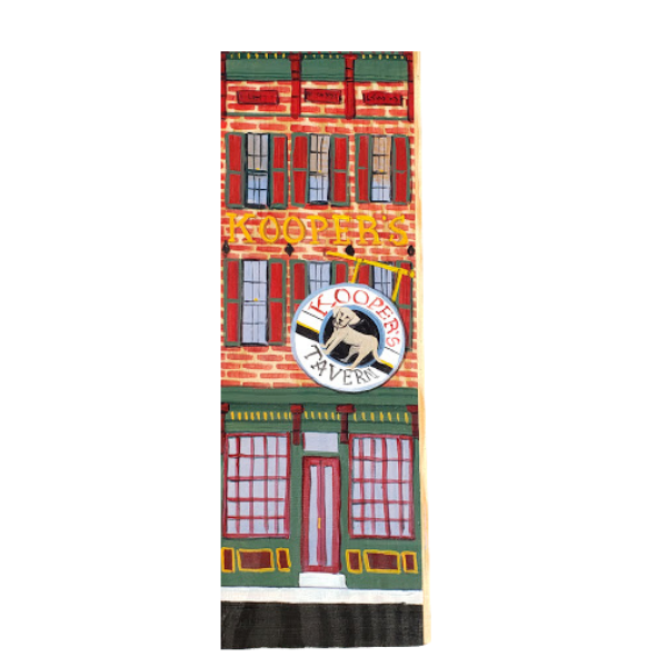 Linda Amtmann Wooden Planks- Koopers Tavern