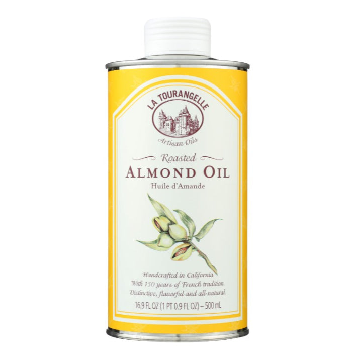 La Tourangelle - Roasted Almond Oil, 16.9 fl Oz - Pack of 6