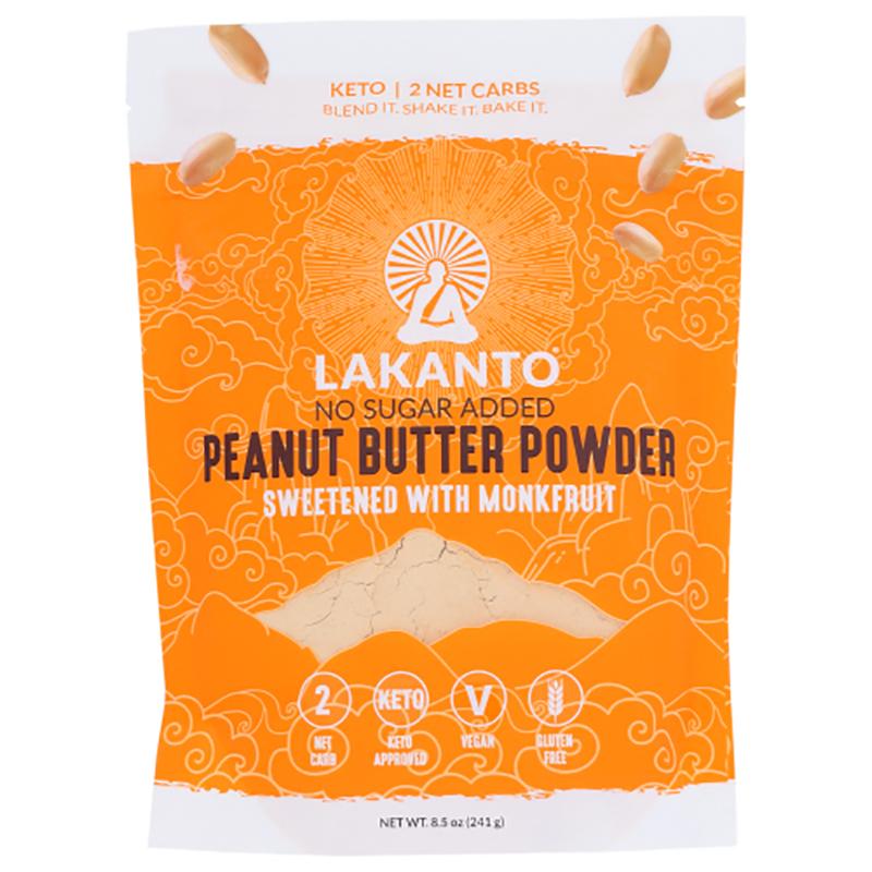 Lakanto Peanut Butter Powder: Sweetened with Monk Fruit