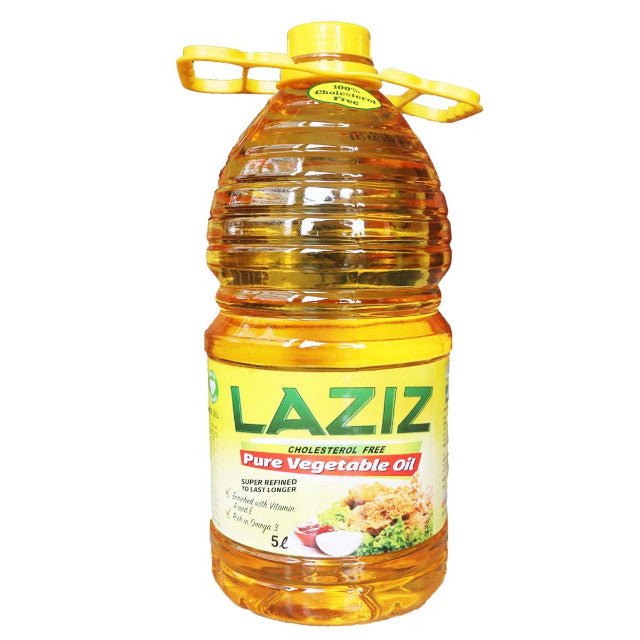 Laziz Pure Vegetable Oil | 5 Litres