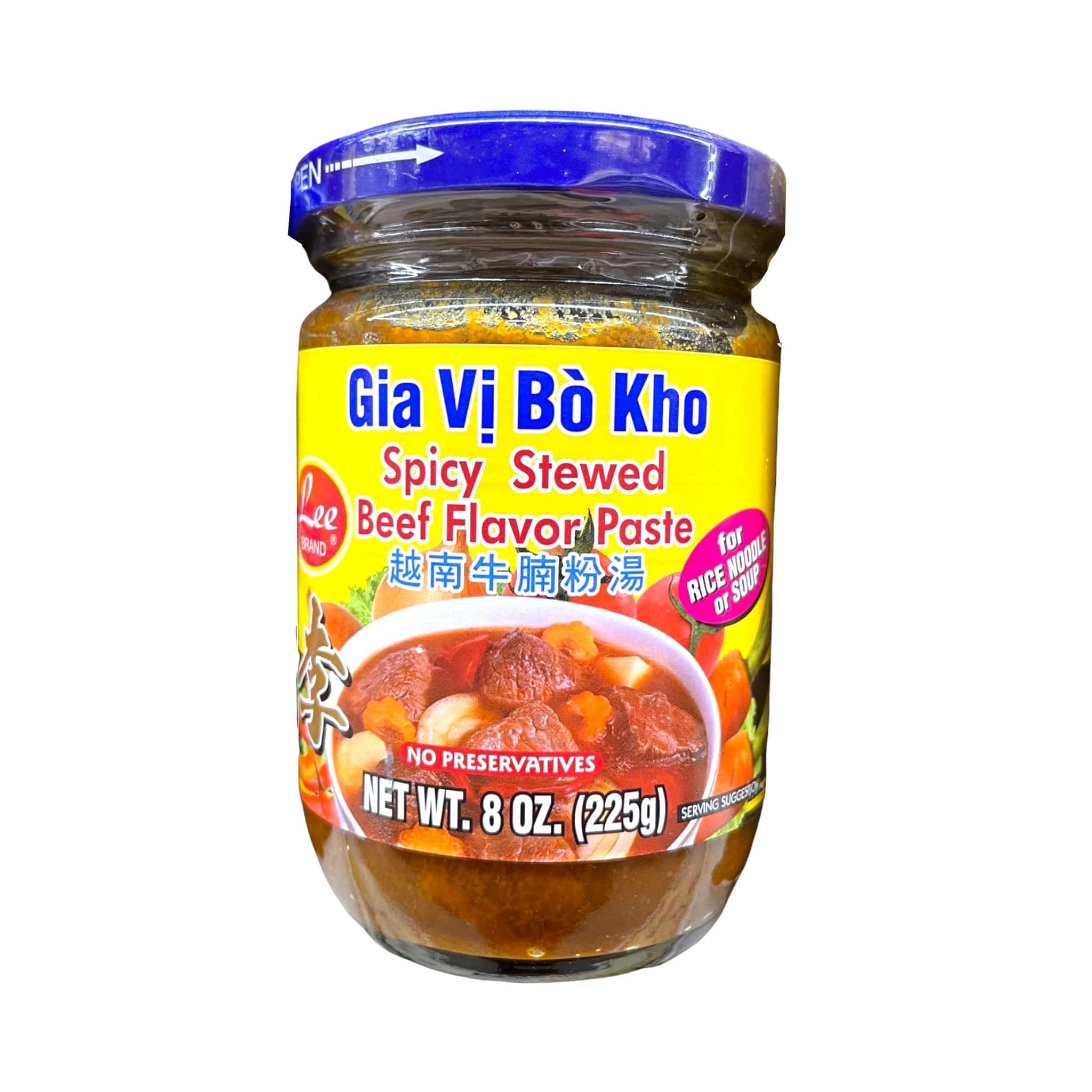 Lee Brand Spicy Stewed Beef Flavor Paste