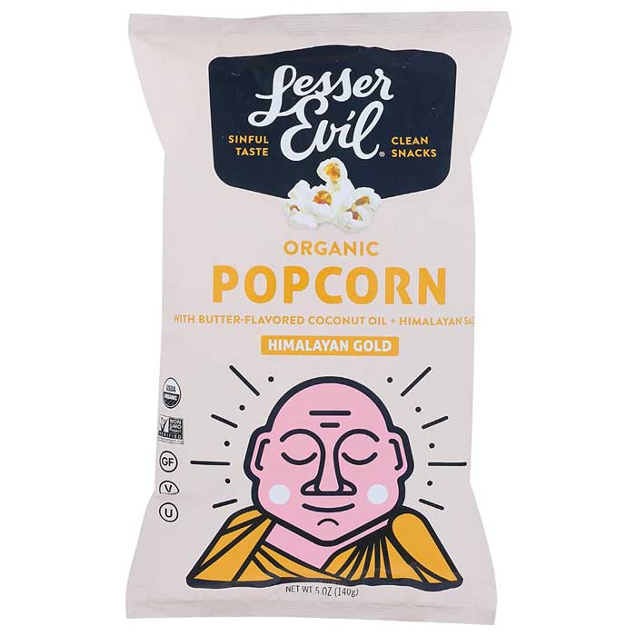 Lesser Evil - Organic Himalayan Gold Butter Popcorn, 5oz