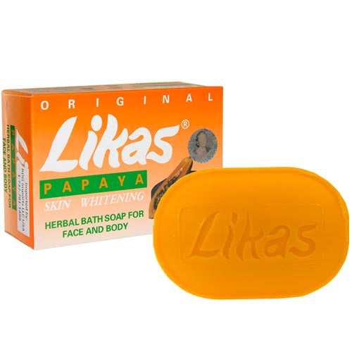 Likas - Original Papaya Skin - Herbal-Bath Soap For Face and Body - 135 G