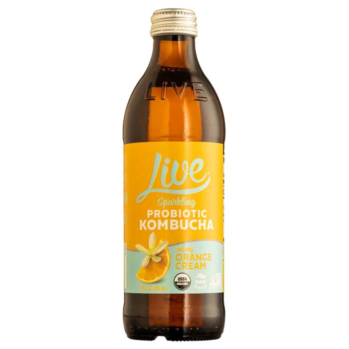 Live Kombucha - Sparkling Probiotic Kombucha, 12floz | Multiple Flavor