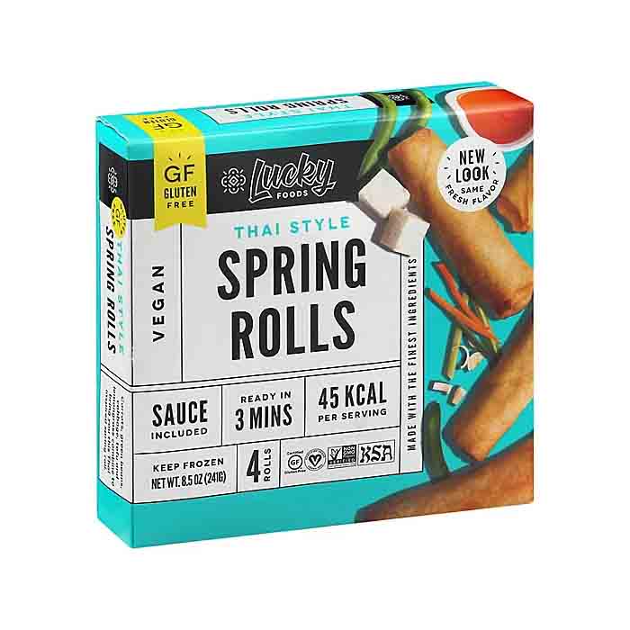Lucky Foods - Spring Rolls, 8.5oz | Multiple Flavors