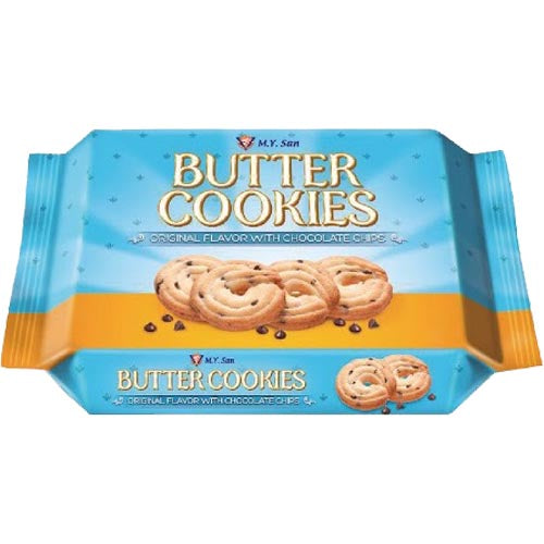 M.Y. San - Butter Cookies - Original Flavor with Chocolate Chip - 200 G