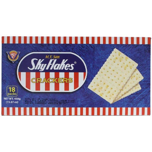 M.Y. San - Skyflakes Crackers in Box - 18 Pack - 450 G