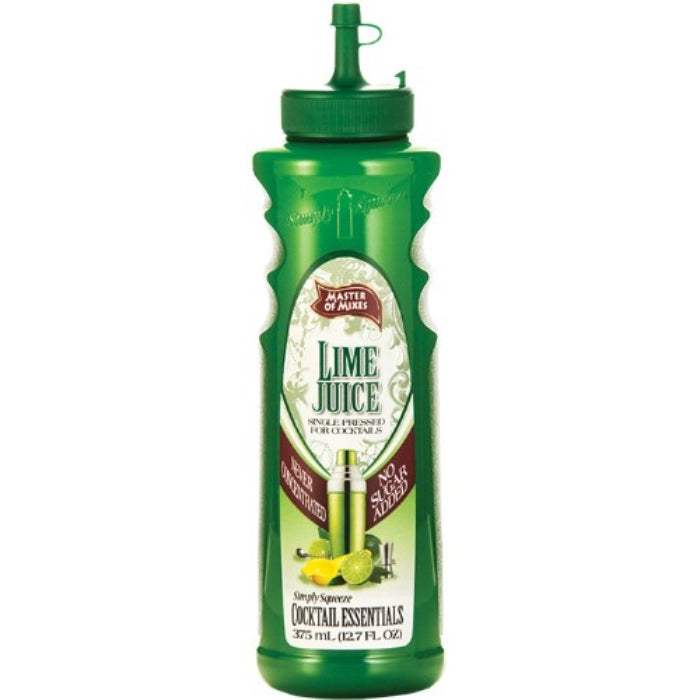 Master of Mixes – Cocktail Essentials Lime Juice, 375 ml | Pack of 6