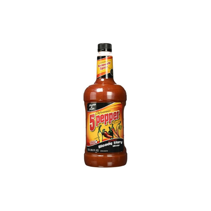 Master of Mixes – 5-Pepper Bloody Mary Mix, 1.75 L | Pack of 6