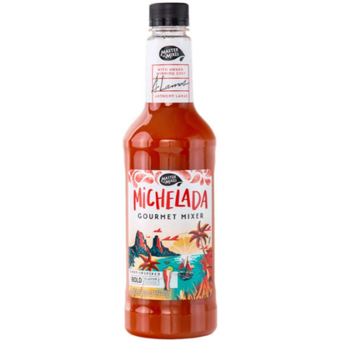 Master of Mixes – Bloody Mary Michelada Mix, 1 L | Pack of 6