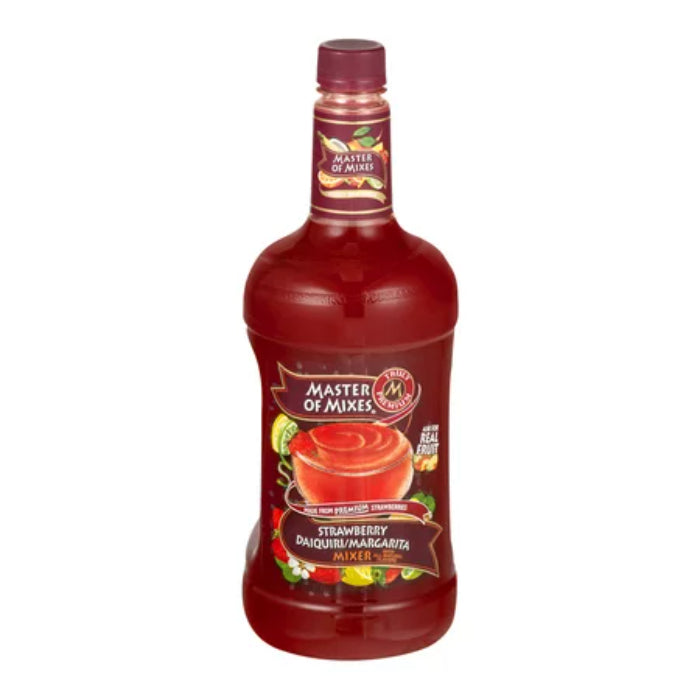 Master of Mixes – Strawberry Daiquiri Margarita Mix, 1.75 L | Pack of