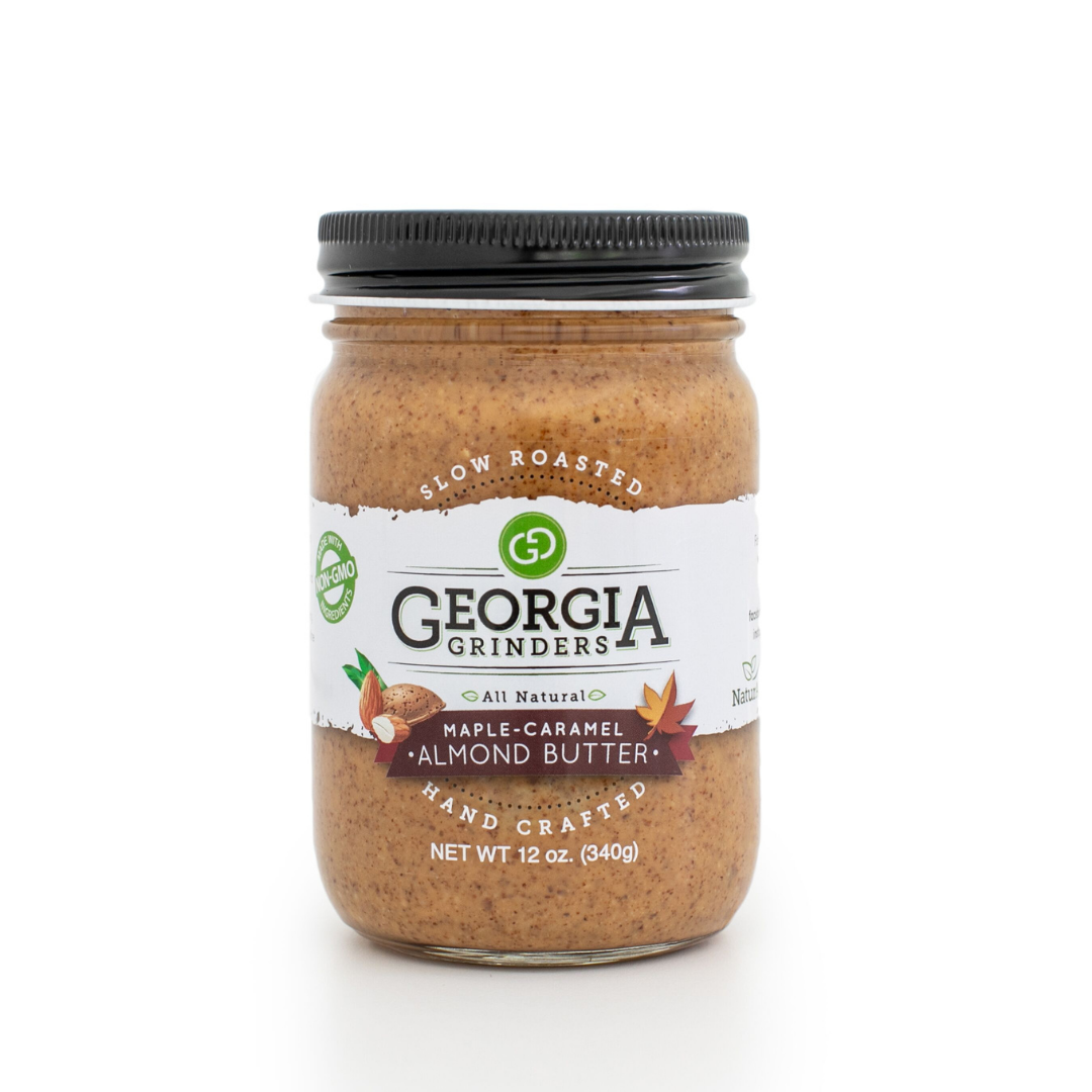 Georgia Grinders Maple Caramel Almond Butter Jar - 12 oz