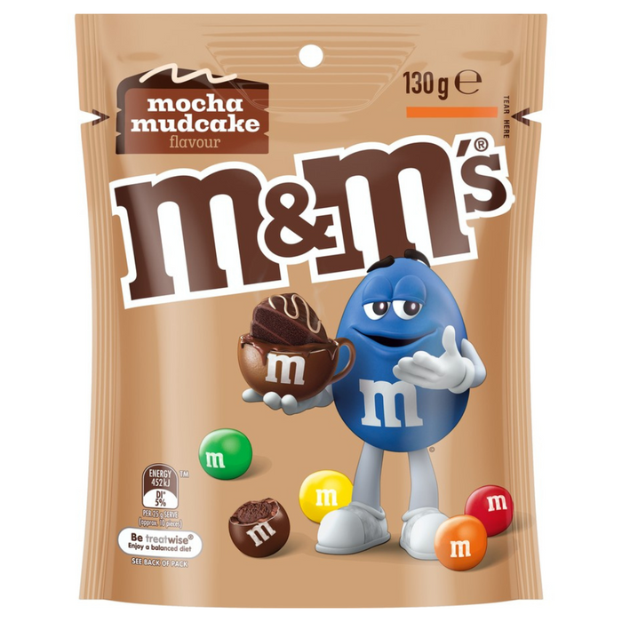 M&M Mocha Mudcake flavor