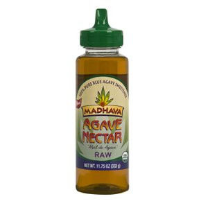Madhava Raw Organic Agave Nectar, Case of 6 x 11.75 oz.