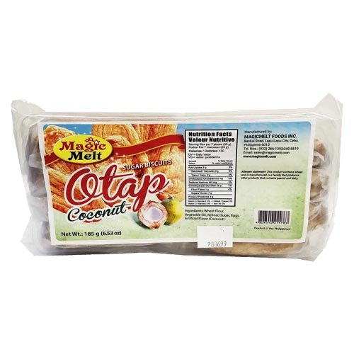 Magic Melt - Otap - Coconut- Sugar Biscuits - 185 G