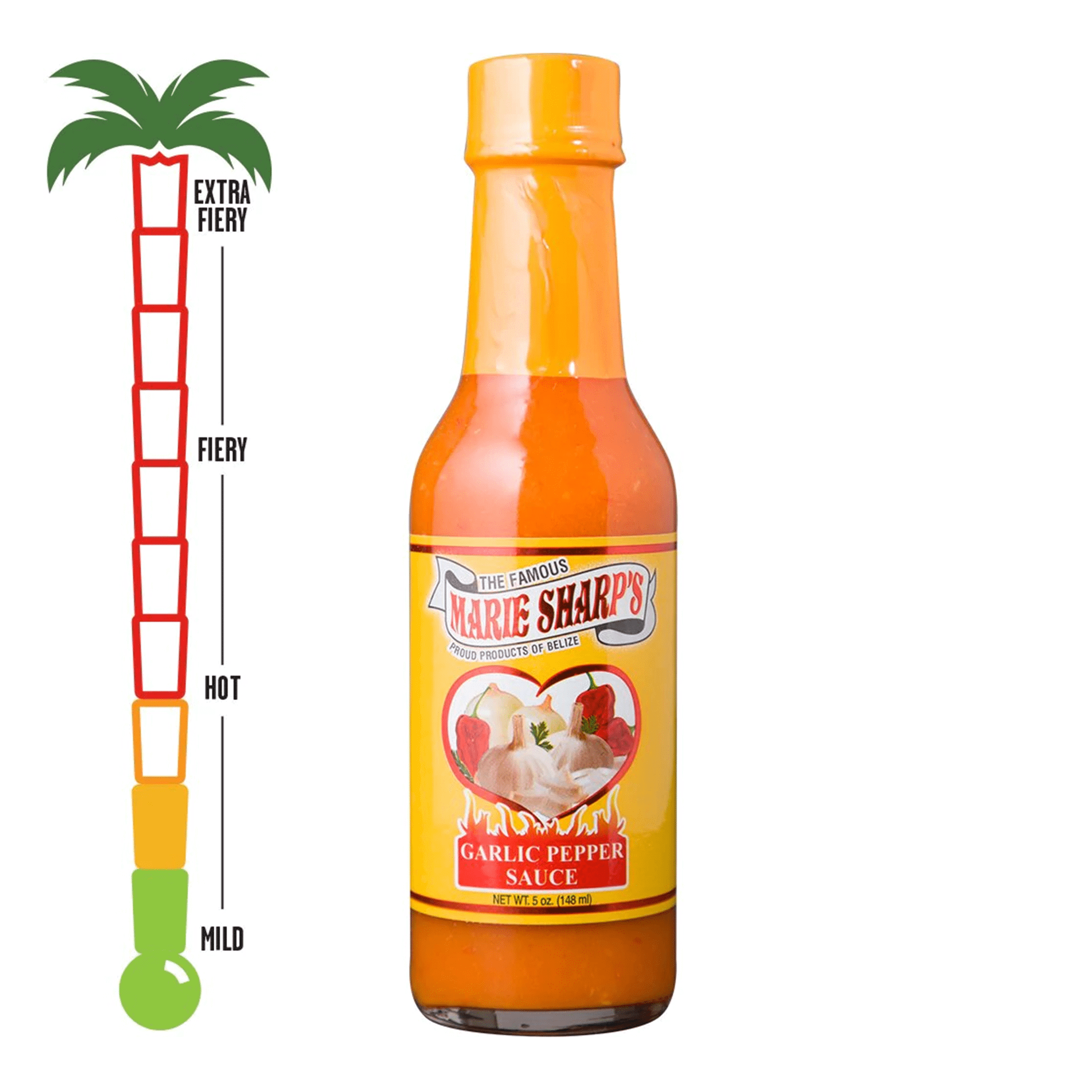 Marie Sharp's Garlic Habanero Pepper Sauce