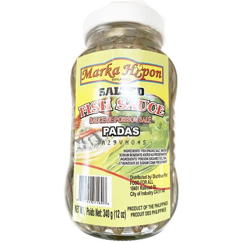Marka Hipon - Salted Fish Sauce - Padas - 12 OZ