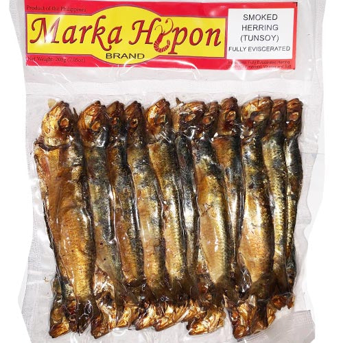 Marka Hipon - Smoked Herring (Tunsoy) - Fully Eviscerated - 7.05 OZ