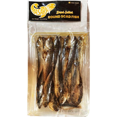 Masarap - Dried Salted Round Scad Fish - 8 OZ