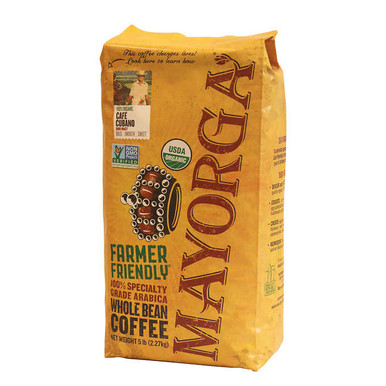 Mayorga Organic Coffee Bean Cafe Cubano, 5 lb