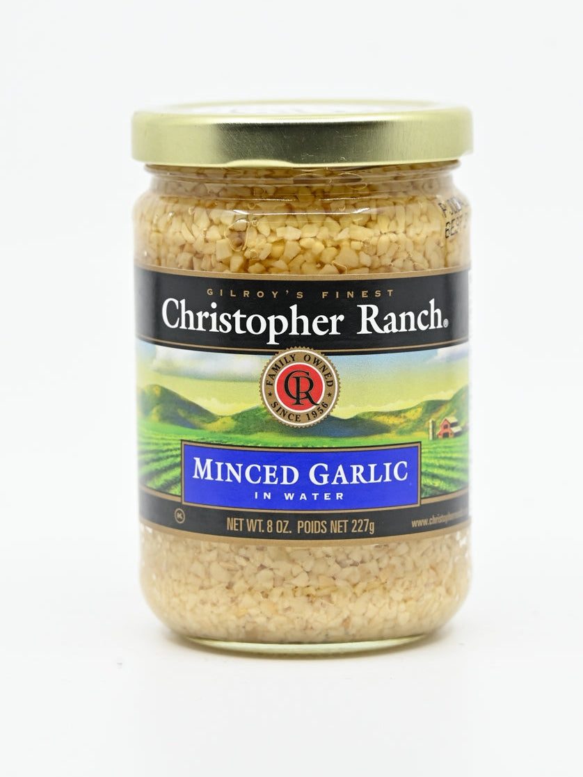 Minced Garlic in Water Christopher Ranch Gilroy California 8