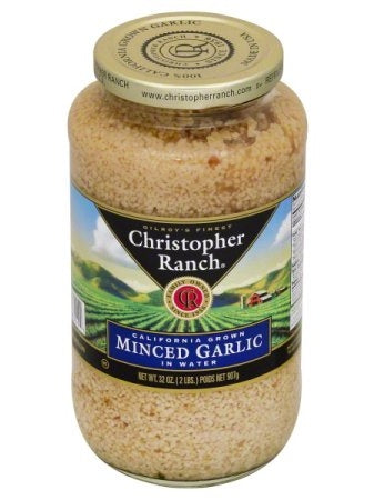 Minced Garlic in Water Christopher Ranch Gilroy California Best Deal 3