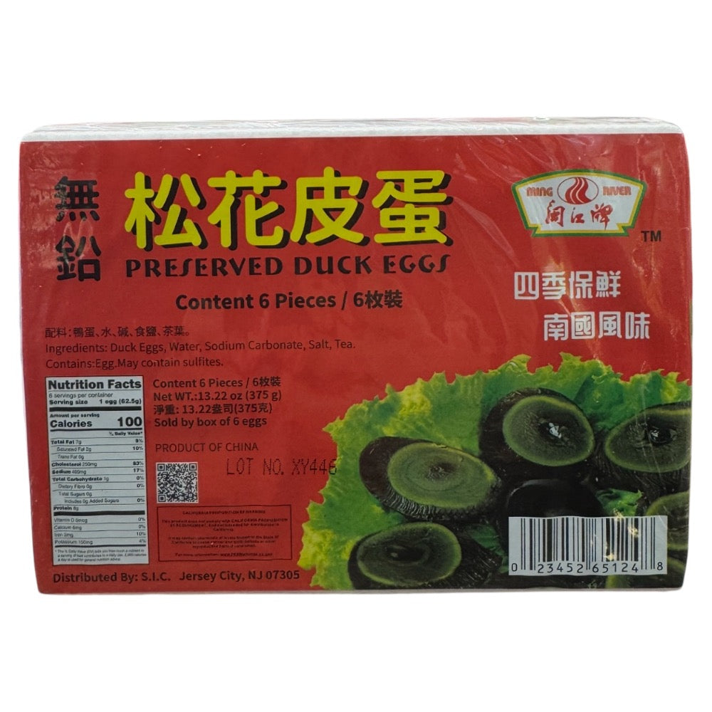 Ming River Preserved Duck Egg