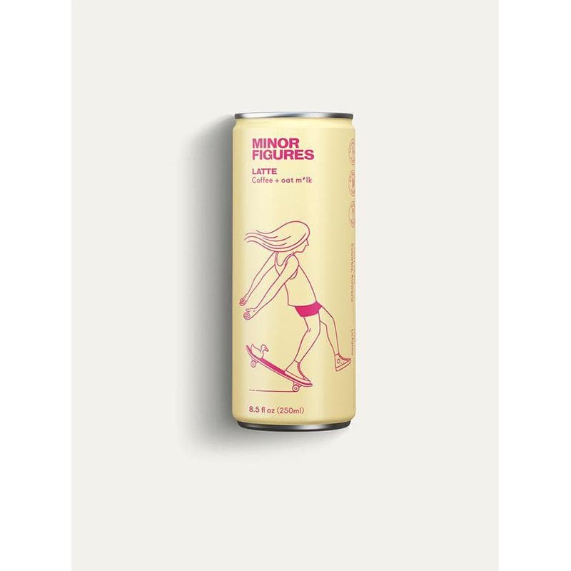 Online Minor Figures - Oat Milk Latte, 8.5 Oz