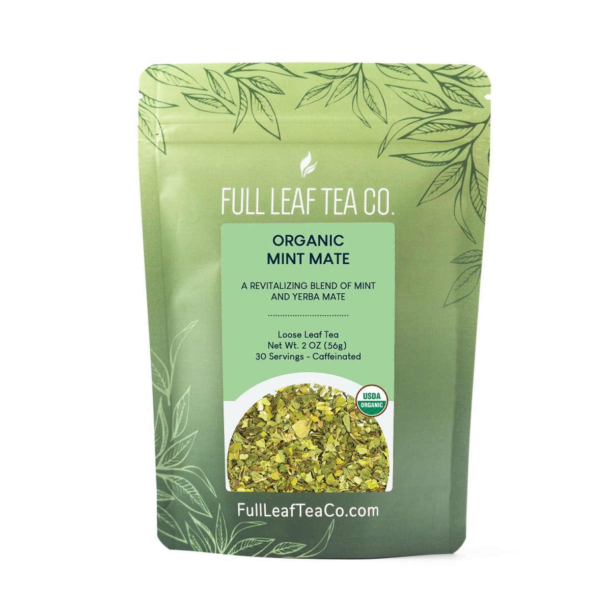 Organic Mint Mate Retail Bags - Case of 6